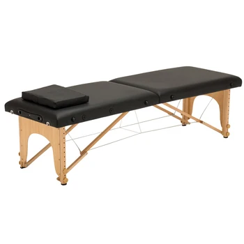 Складные массажные кровати для спа, складные массажные кровати для обследования, тату-массажа, деревянная медицинская мебель для красоты Mesa De Masaje BL50AM