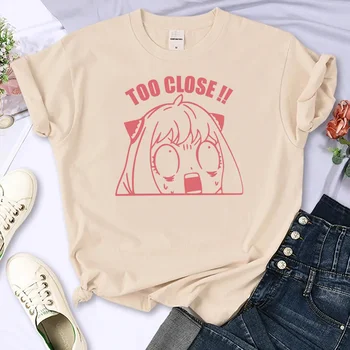 женская футболка anya, японская футболка, одежда в стиле харадзюку для девочек