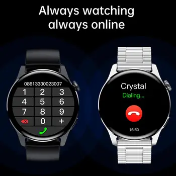 Электронные часы Круглые цифровые часы Длительное время ожидания вызова с поддержкой Bluetooth Цифровые наручные часы с подсчетом шагов