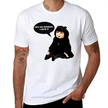 Новая футболка Nadja Doll, черная футболка, футболки для тяжеловесов, мужские хлопковые футболки