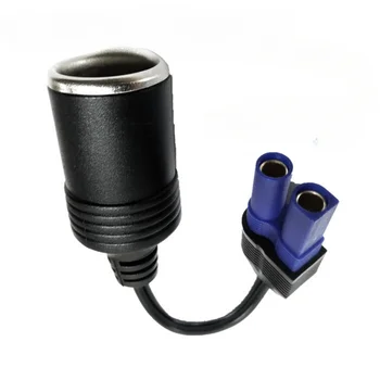 Черный ABS Портативный адаптер прикуривателя EC5 для автомобильного аккумулятора 12 В, ускоритель для автомобиля, Прямая замена автомобиля