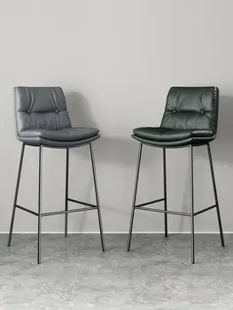 Барный стул легкий роскошный барный стул современный минималистичный табурет высокий стул домашний высокий табурет барный стул скандинавский барный стул