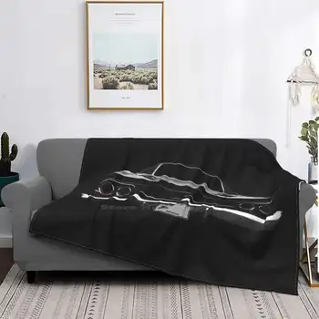 1968 Зарядное устройство-Черный трендовый стиль, Забавное модное мягкое одеяло 1968 Charger Charger Rt Mopar Classic Vintage Muscle