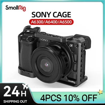 Клетка для камеры SmallRig A6400 для Sony Alpha A6300/A6400/A6500/A6100 с отверстиями для резьбы 1/4 3/8 для видеоблога DIY Option 2310