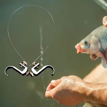 Устройство для отсоединения рыболовного крючка, устройство для отсоединения рыболовного крючка, Быстросъемное устройство для снятия крючка, удерживающая игла с двойной головкой для рыболовных подарков