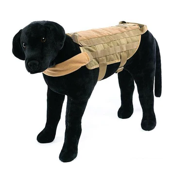 K9 Тактический военный страйкбол, 600D Нейлоновая система Molle, Служебная упряжь для дрессировки собак, жилет для охотничьих собак, одежда M-XL