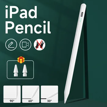 Для Apple Pencil с функцией индукции наклона, для iPad Карандаш, отклоняющий ладонь, стилус для дисплея питания, аксессуары для iPad 2018-2022