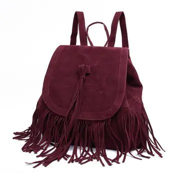 2021 Новая женская сумка-рюкзак, внешняя торговля в Европе и Америке, сумка через плечо с бахромой, модная дорожная сумка