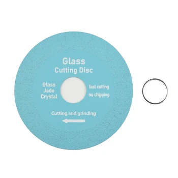 Круг Отрезной диск 3,93 дюйма Аксессуары в сборе Алмазный стеклянный шлифовальный диск Детали для полировки Сменное пильное полотно