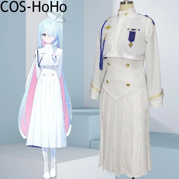 Игровой костюм COS-HoHo Blue Archive, прекрасная униформа, косплей, костюм для Хэллоуина, Карнавала, вечеринки, ролевой игры, женский наряд любого размера