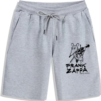 Мужские шорты из 100% хлопка Мужские Frank Zappa Waka Jawaka Illustrated cool Men cool для мужчин с круглым вырезом cool