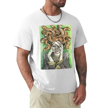 Футболка Medusa, футболки на заказ, создайте свою собственную эстетичную одежду, великолепную футболку, мужские забавные футболки
