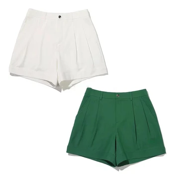 Женский летний гольф 23, Корейские новые короткие брюки, плиссированный спортивный повседневный домашний костюм, шорты, одежда