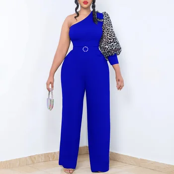 Платья-комбинезоны в африканском стиле для женщин 2023, новые женские брюки в стиле Дашики с длинным рукавом в стиле Анкары, Модный халат, Африканский комбинезон