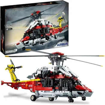 В наличии 2001 Шт Технический Спасательный Вертолет Airbus H175 42145 Модель Строительного Блока Игрушка Для Мальчика Подарок Для Девочек С Моторизованными Функциями