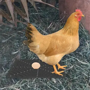 Мягкая прокладка для кур Многоразовые Моющиеся силиконовые накладки для куриных гнезд для S Мягкие подстилки для яиц, прочные, 12 X 12 дюймов