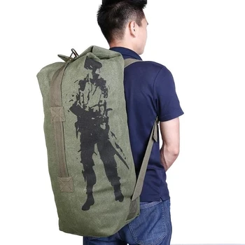 Большие холщовые сумки на плечо Freebase Army Soldier, тактический холщовый рюкзак для занятий спортом на открытом воздухе, мужская сумка для скалолазания, кемпинга, наплечная сумка