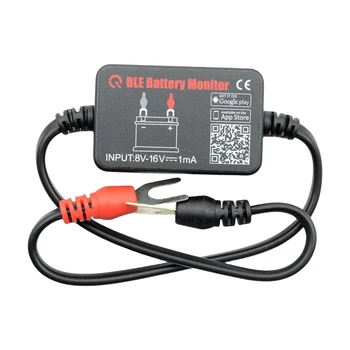 Монитор автомобильного аккумулятора BM2, совместимый с Bluetooth, анализатор автомобильного аккумулятора 4.0 BLE, проверка напряжения при зарядке для телефона IOS Android