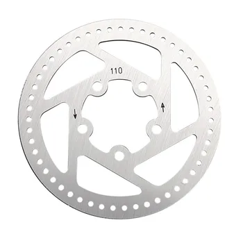Тормозные диски электрического скутера 110 мм из нержавеющей стали 2CR13, антикоррозийные, высокопрочные, высокопрочный новый