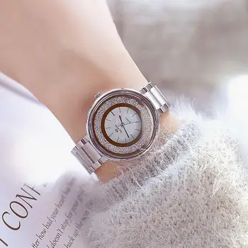 Золотые ультратонкие роскошные наручные женские часы Мода Montre Femme кварцевые женские часы Роскошные женские часы Relogio Feminino