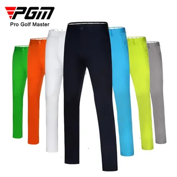Аутентичные брюки для гольфа PGM, Одежда для гольфа, Летние мужские непромокаемые брюки, Удобные Мягкие Дышащие KUZ005