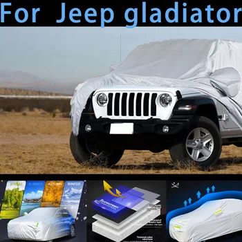 Для автомобиля Jeep gladiator защитный чехол, защита от солнца, дождя, УФ-защита, защита от пыли, защитная краска для авто