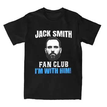 Мужская и женская футболка Jack Smith Fan Club, Забавная политическая хлопковая одежда, футболки с юмористическим принтом