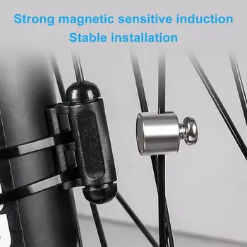 Магнит для пробега Универсальный Металлический Легкий Чувствительный Индукционный Магнит для Секундомера Магнит для Секундомера Принадлежности для велосипедов