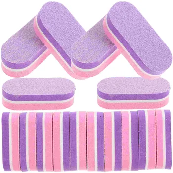 Мини-губка для полировки натуральных ногтей, пилочка для маникюра, формирующий инструмент, полирующий блок для натуральных ногтей, полоски для полировки ногтей