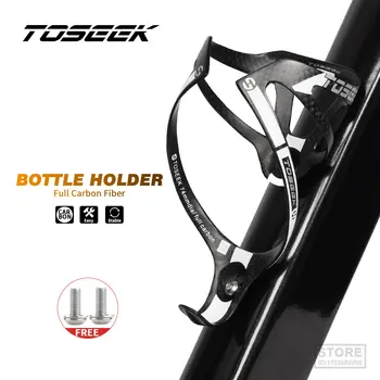 TOSEEK Super Light 24g VVX Полностью Углеродистый Дорожный /Горный Велосипед Держатель Для Бутылки С Водой Велоспорт Велосипедная Клетка Для Бутылки 3K Матовая