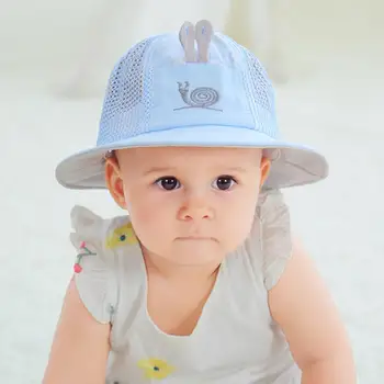 Портативная летняя Тонкая Дышащая Сетчатая кепка-ведро, Быстросохнущая детская кепка, Милая кепка Рыбака для маленьких девочек и мальчиков, принадлежности для младенцев
