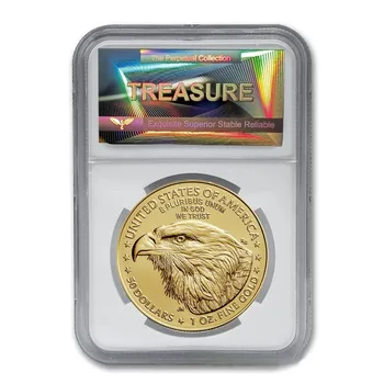 Соединенные Штаты 1 Унция 2023 Золотая монета American Eagle Liberty Coin Доступна копия позолоченных монет