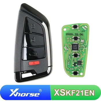 5 шт./лот Xhorse XSKF21EN XS Smart Универсальный дистанционный ключ 4 кнопки VVDI в стиле ножа Автомобильный ключ