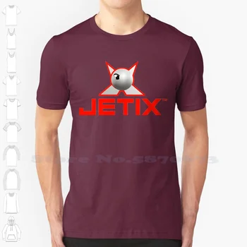 Одежда Унисекс с логотипом Jetix 2023, Уличная одежда, футболка с логотипом бренда, Графическая Футболка
