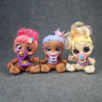 Милая ароматная куколка KindyKids С большеглазыми сосками Для маленьких девочек, игрушки для игр в дом, подарки, Подвижные конечности, Дефекты