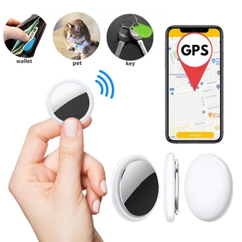 Мини-GPS-трекер Bluetooth 4.0, интеллектуальный локатор для AirTag, интеллектуальное устройство защиты от потери, GPS-локатор, поиск мобильных ключей, домашних животных, детей для Apple